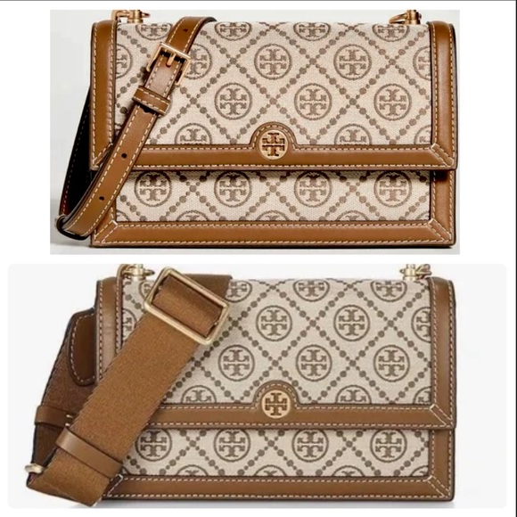 TORY BURCH T Monogram Jacquard Medium Shoulder bag - Picture 4 of 16